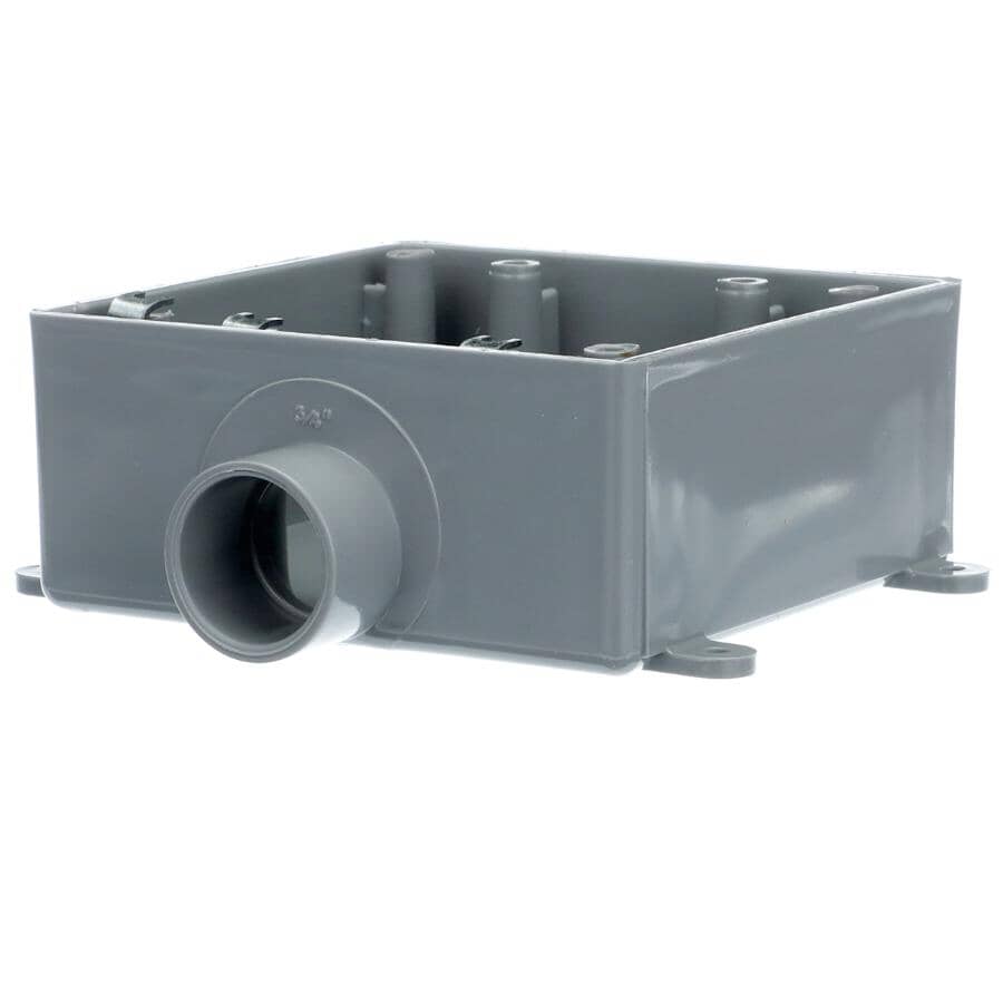 3/4" FSE PVC Double Gang Box