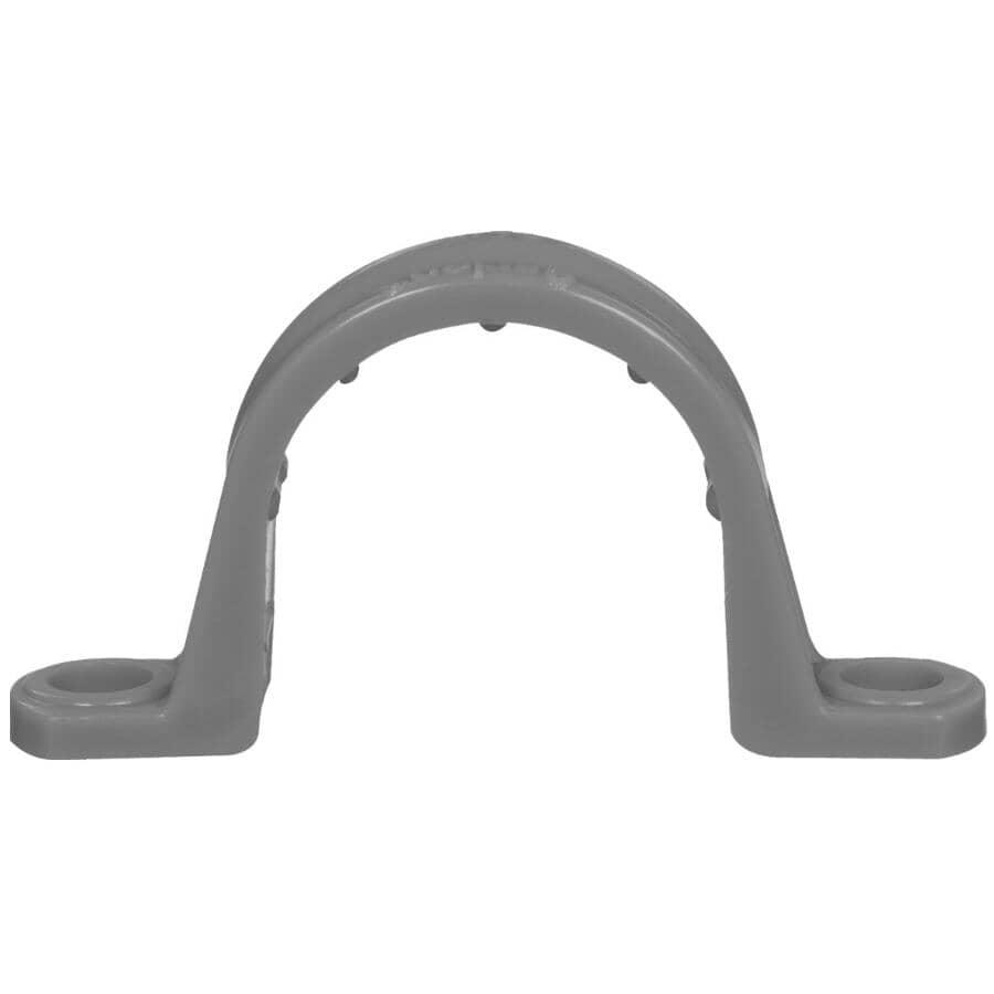 5 Pack 3/4" 2 Hole PVC Conduit Clamps