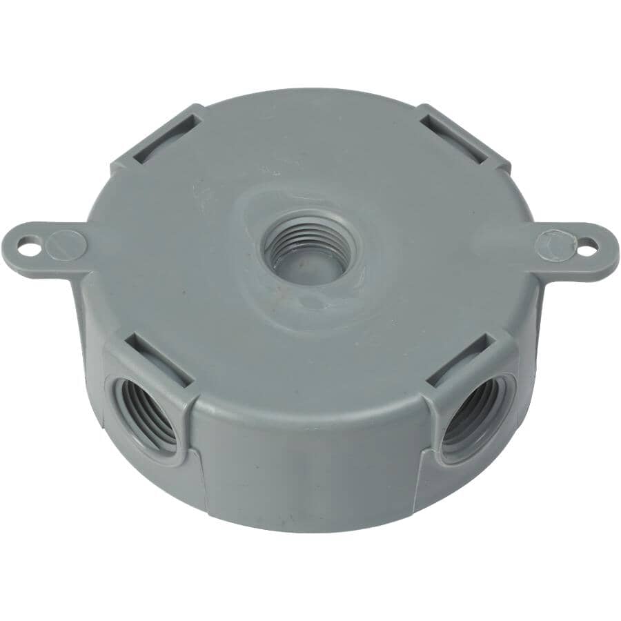 Outdoor Waterproof Junction Box - Grey