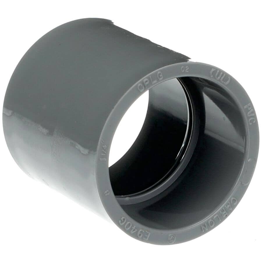 Schedule 40 PVC Coupling - 1-1/4"