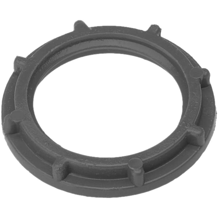 Schedule 40 PVC Locknuts - 3/4", 5 Pack