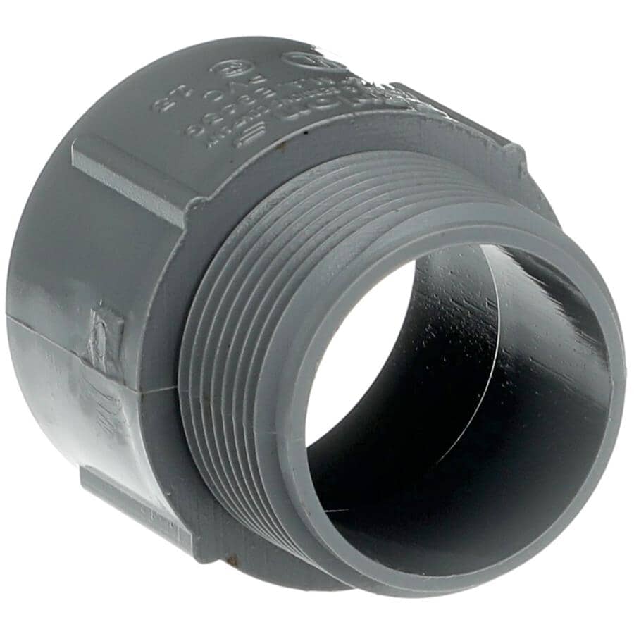 Schedule 40 PVC Male Adapter - 1-1/4"
