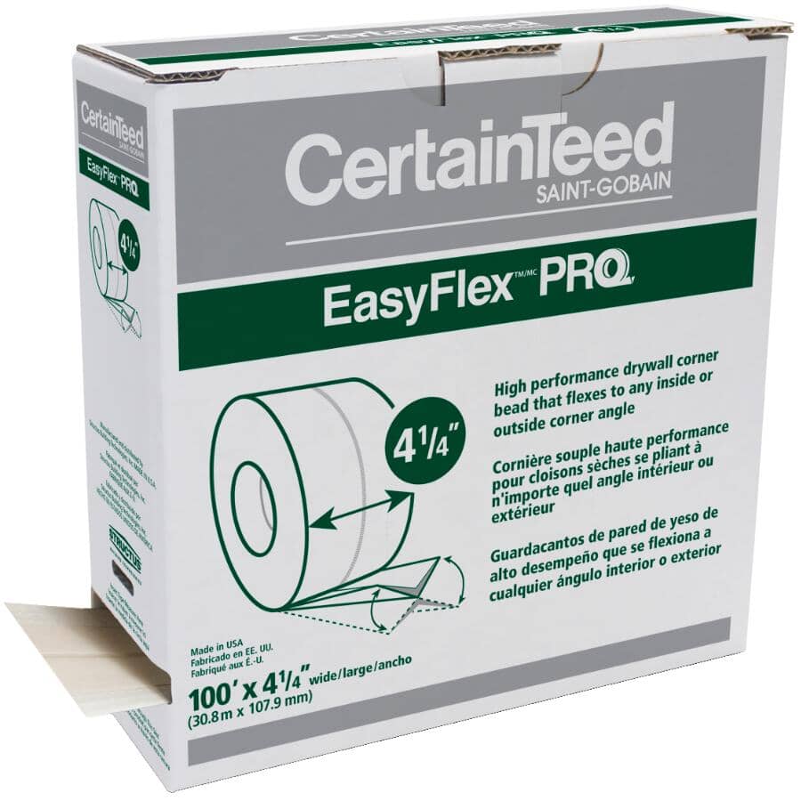 4-1/4" x 100' No Coat 450 Paper Corner Bead