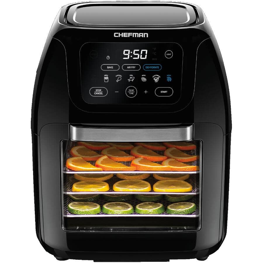 Multifunctional Digital Air Fryer (RJ38-10-RDO-V2-CA) - Rotisserie + Dehydrator, 10 L