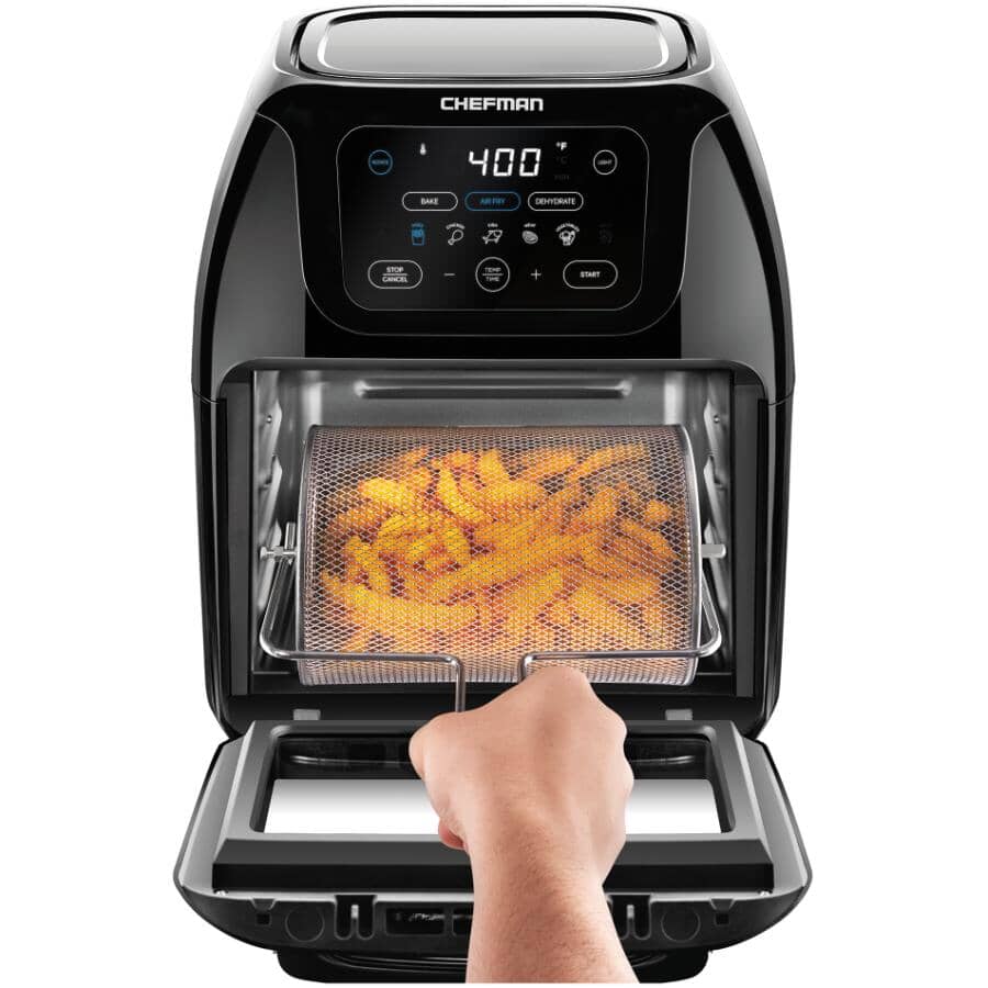 Multifunctional Digital Air Fryer (RJ38-10-RDO-V2-CA) - Rotisserie + Dehydrator, 10 L