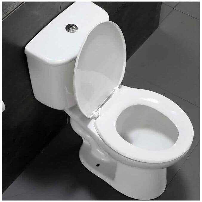 3 L/6 L Marriot Dual Flush Round Toilet - White