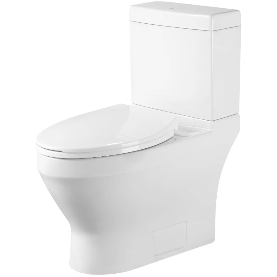 4.8 L Kalie Elongated Toilet - with Concealed Trapway, 16.5" Accessible Height, White