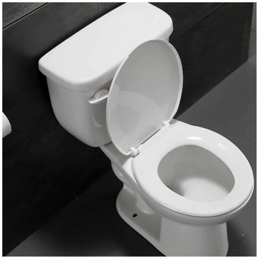 6 L Bournelli Round Toilet - White