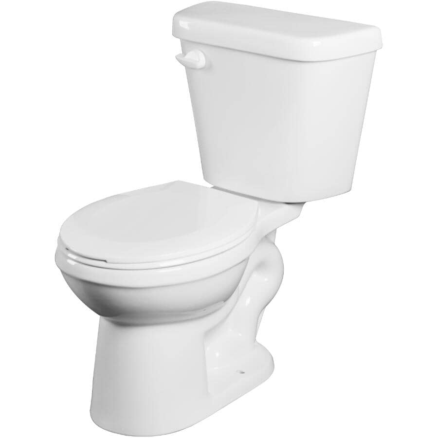 6 L Cabot Round Toilet - White
