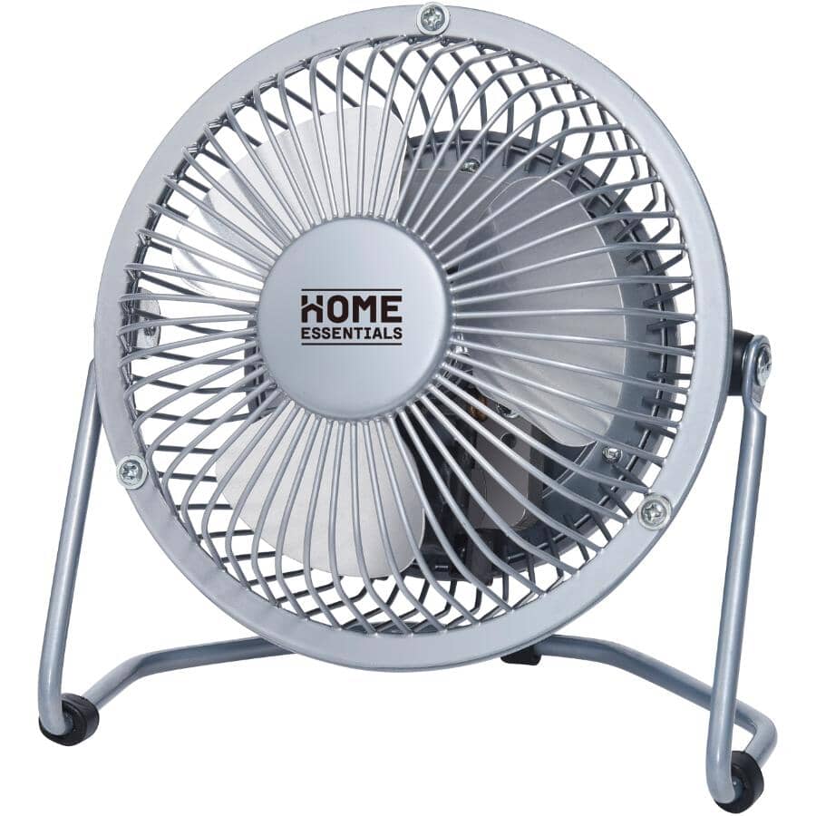 4" Personal Mini Metal Table Top Fan