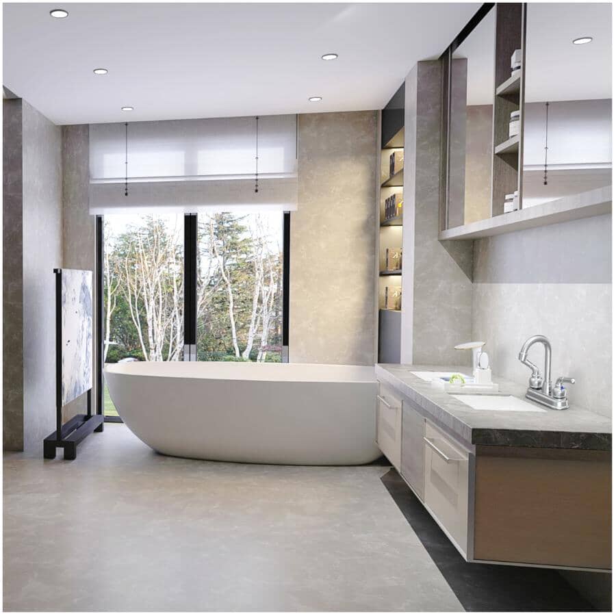 2 Handle Bar Faucet - Chrome