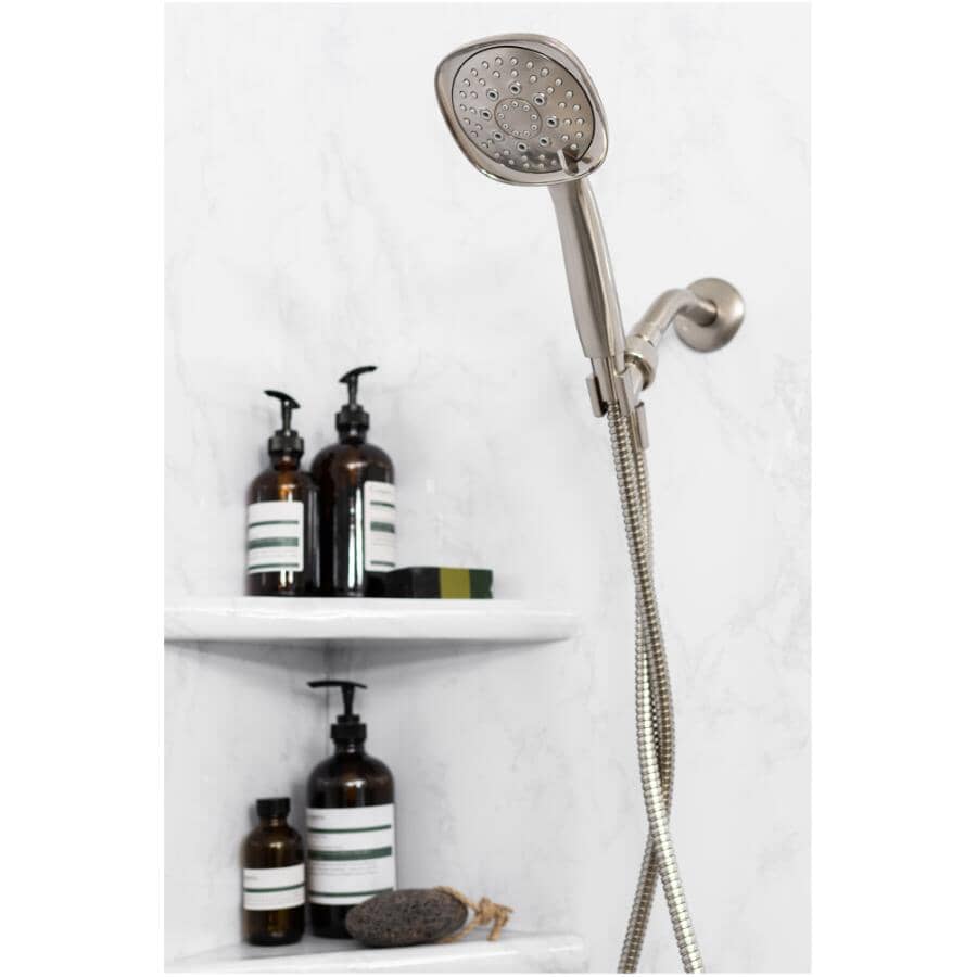 5 Setting Handheld Showerhead - Brushed Nickel