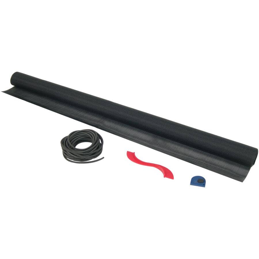 Pet Resistant Screen Kit - Black, 36" x 84"