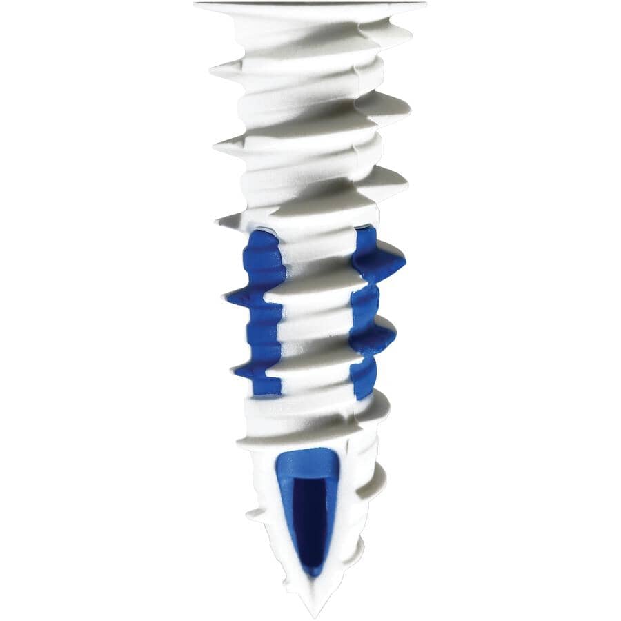 #12 WallDriller Plus Anchors - with Screws, 4 Pack