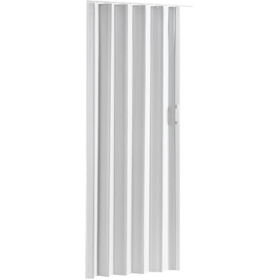 24-36" x 80" Via White Folding Door