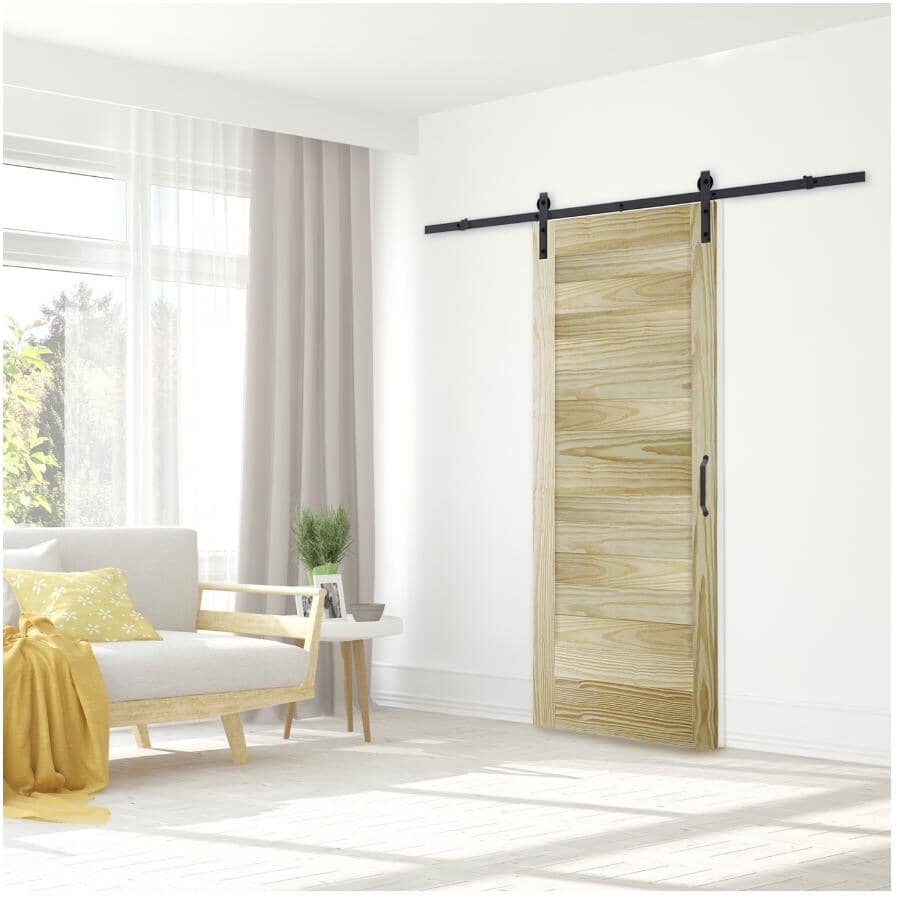 Architect Sliding Barn Door Kit - with Hardware, 37" x 84"