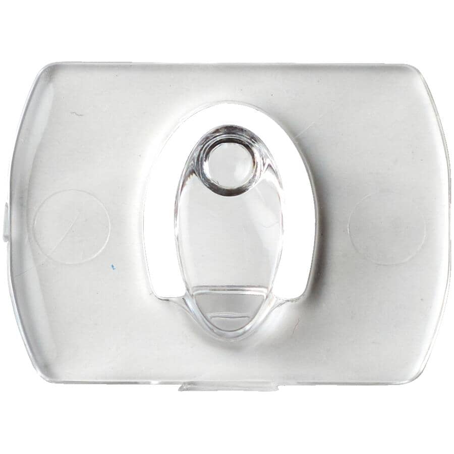 20 Clips Plus 24 Strips Clear Decorative Adhesive Clips