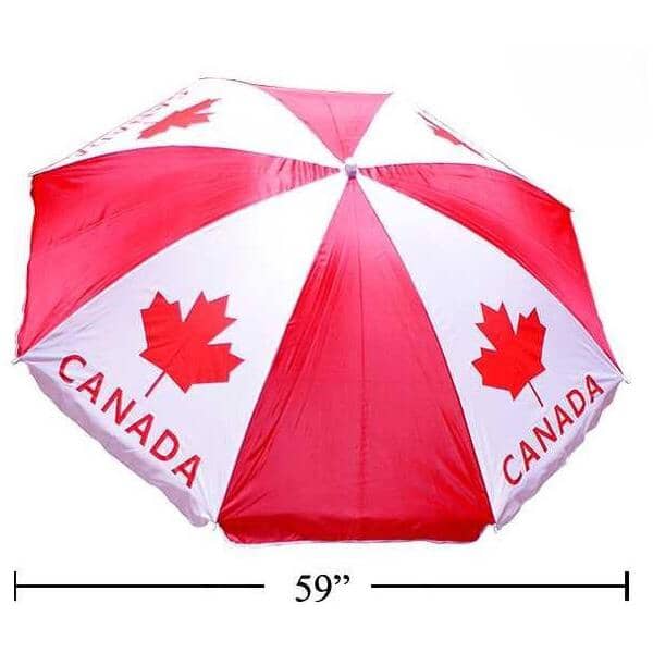Canada Beach Umbrella - 59" Diameter