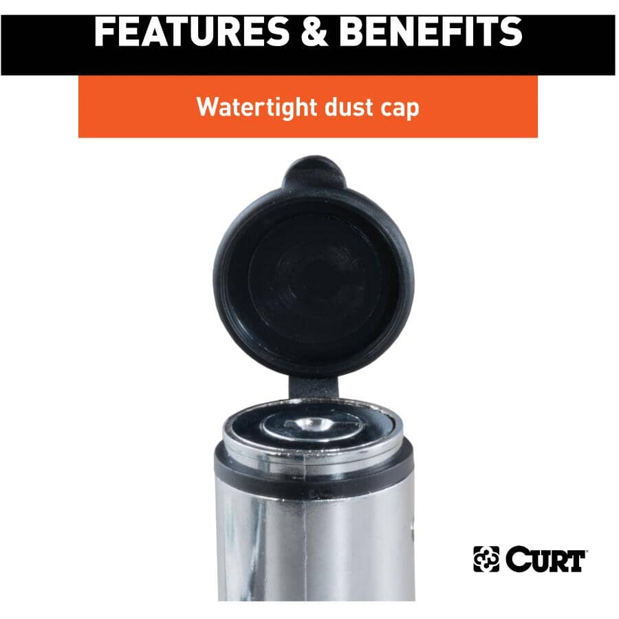 5/8" Hitch & 1/4" Coupler Lock Set - Chrome