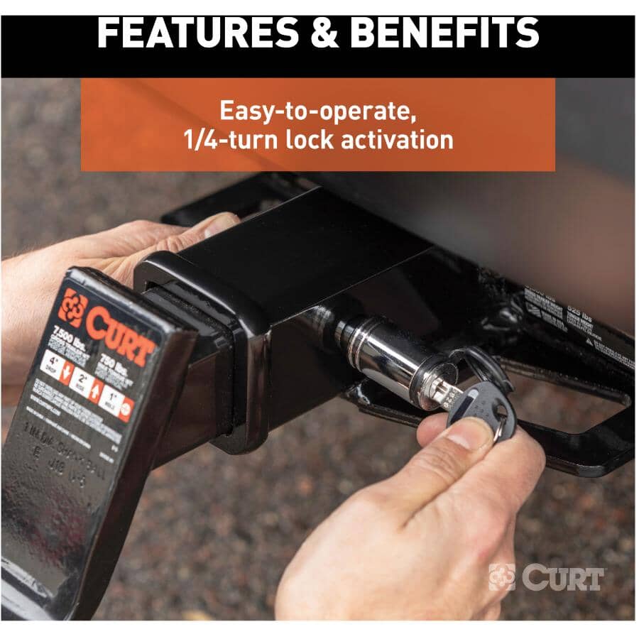 5/8" Hitch Lock - Chrome