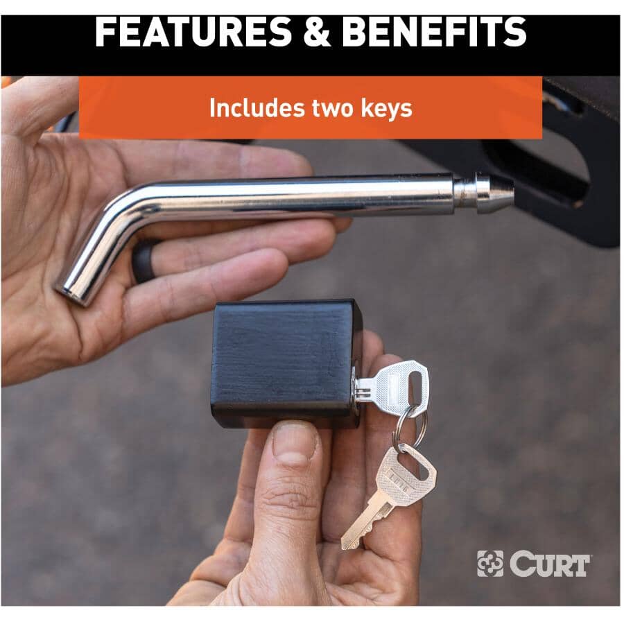 5/8" Hitch Lock - Chrome