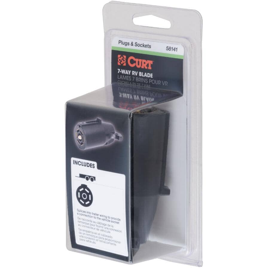 7-Way RV Blade Connector Plug