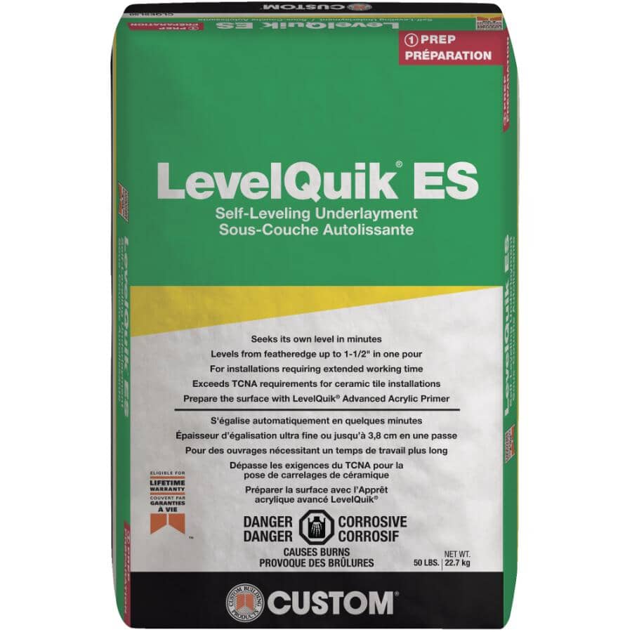 LevelQuik ES Self Levelling Underlayment - 22.7 kg