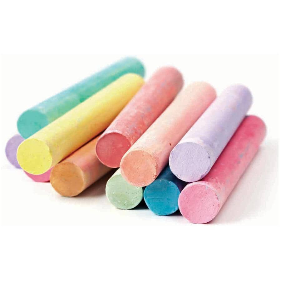 Jumbo Sidewalk Chalk Bucket - 20 Pack
