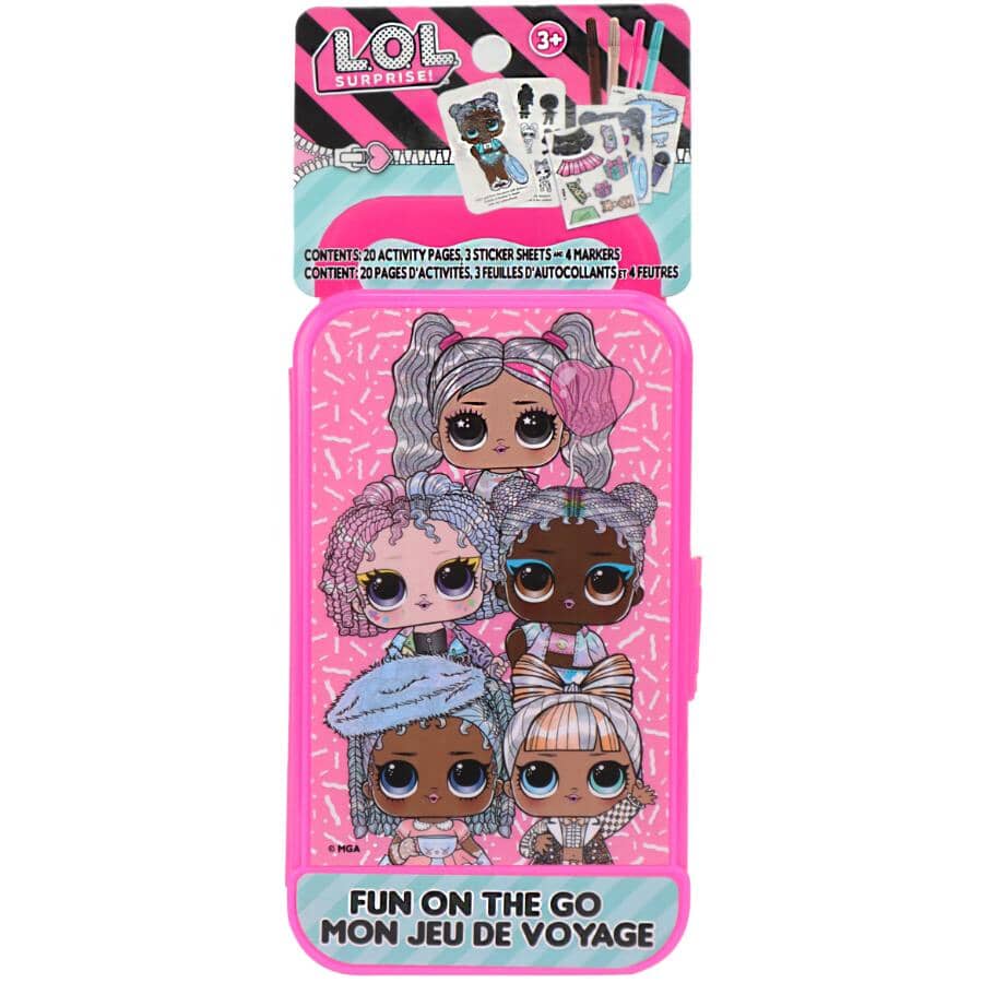 L.O.L. Fun On The Go Travel Playset