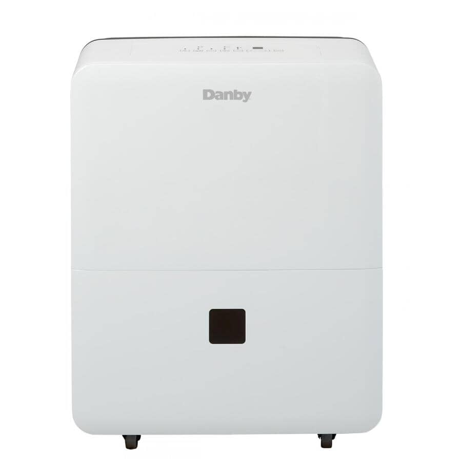 22 Pint Portable Dehumidifier with 2 Speeds - White