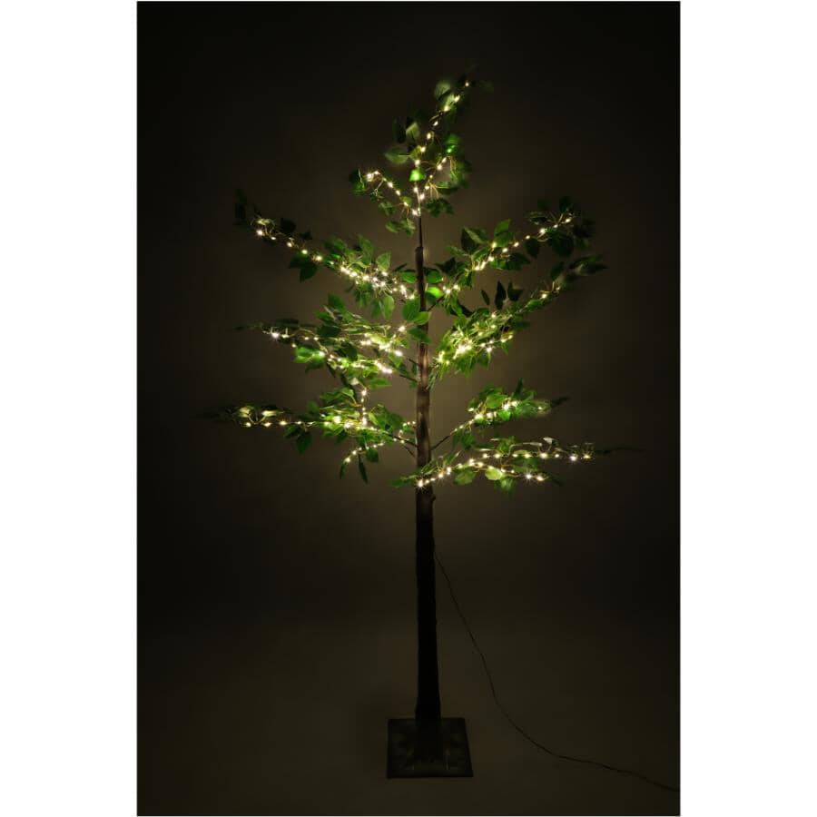 82" Lit Porch Tree - 300 LED Twinkle Lights