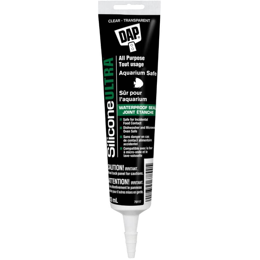 Aquarium Safe Multi-Purpose Silicone Sealant - Clear, 83 ml