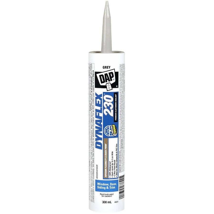 Dynaflex 230 Exterior Elastomeric Sealant - Grey, 300 ml