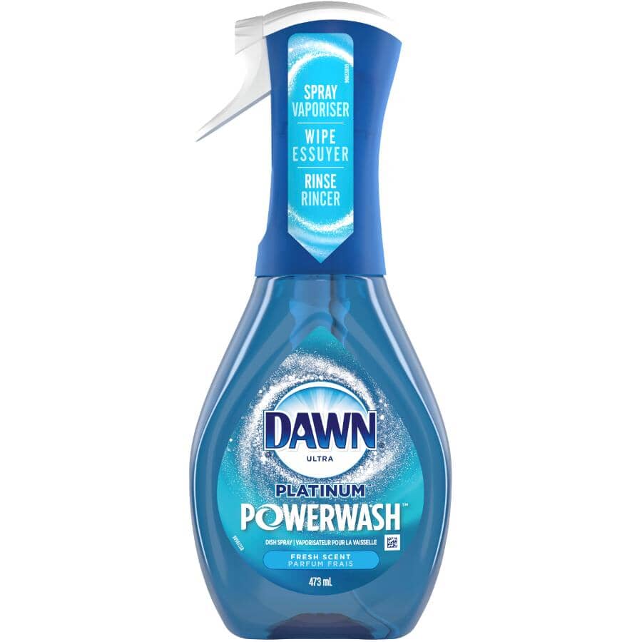 Platinum Powerwash Dish Spray - Fresh Scent, 473 ml
