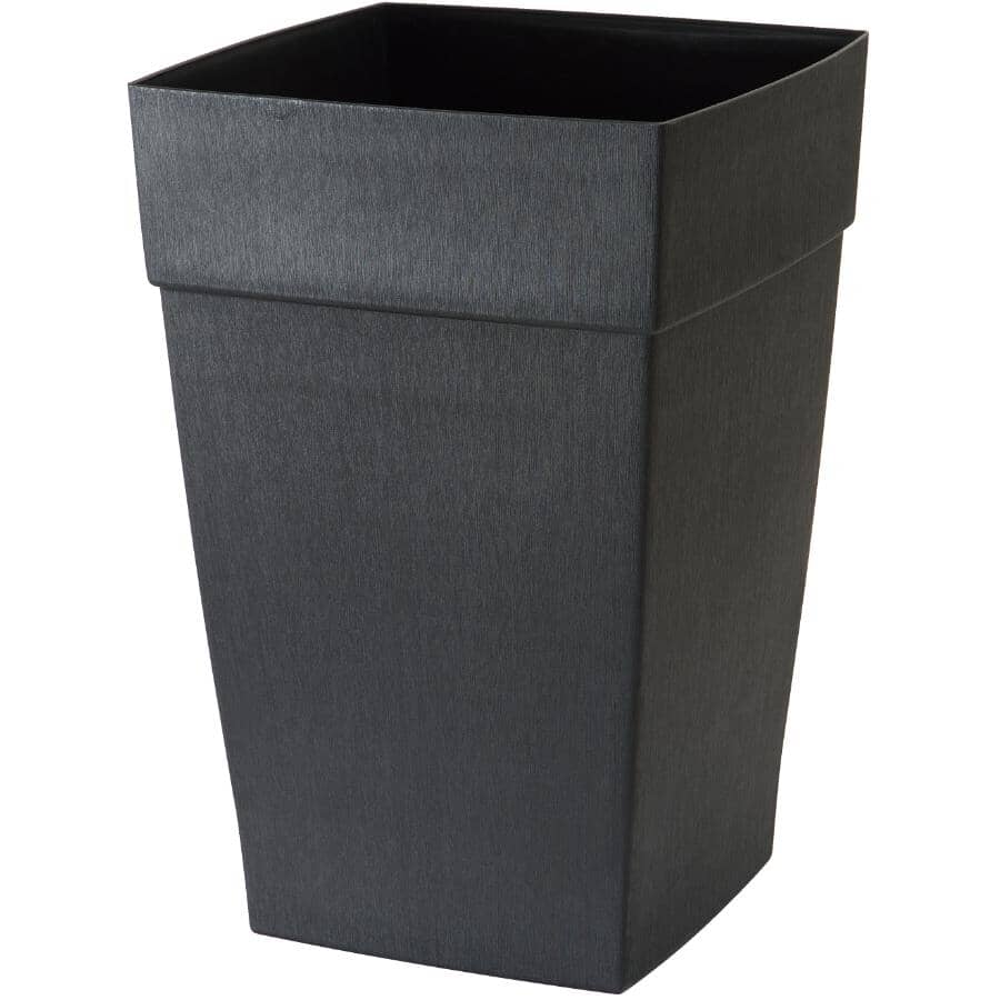 12" Self-Watering Black Harmony Planter