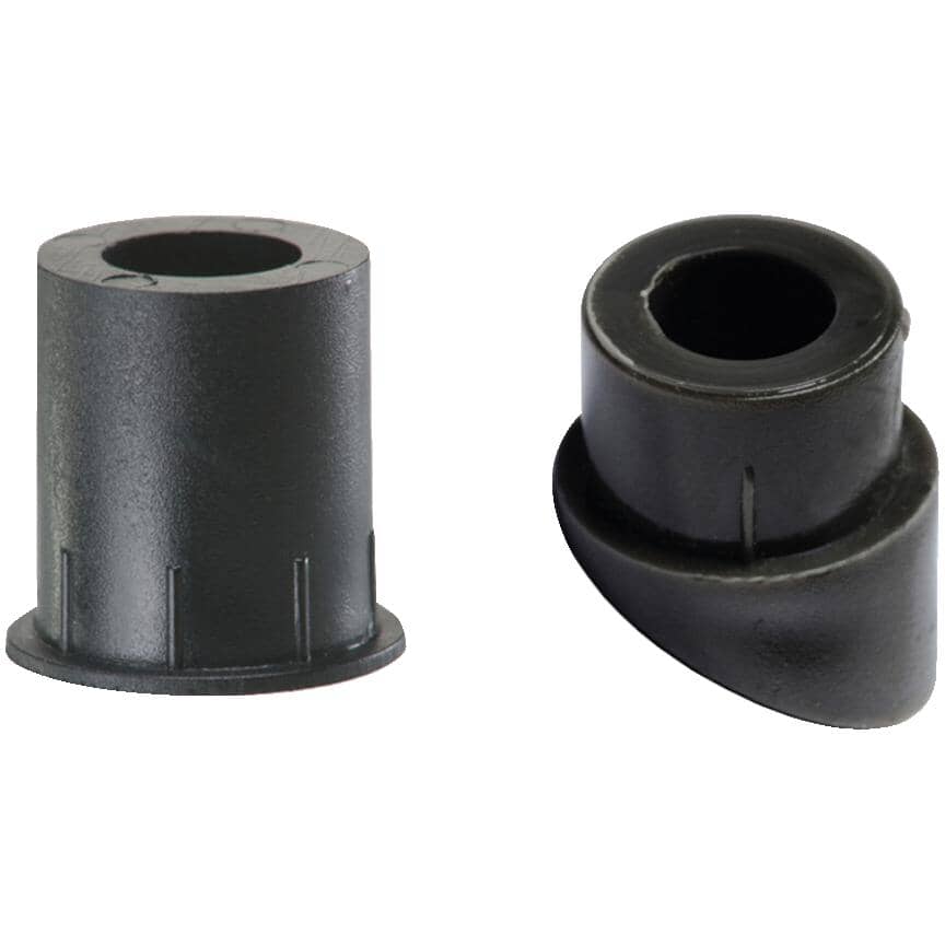 Straight Black Baluster Connectors - 20 Pack