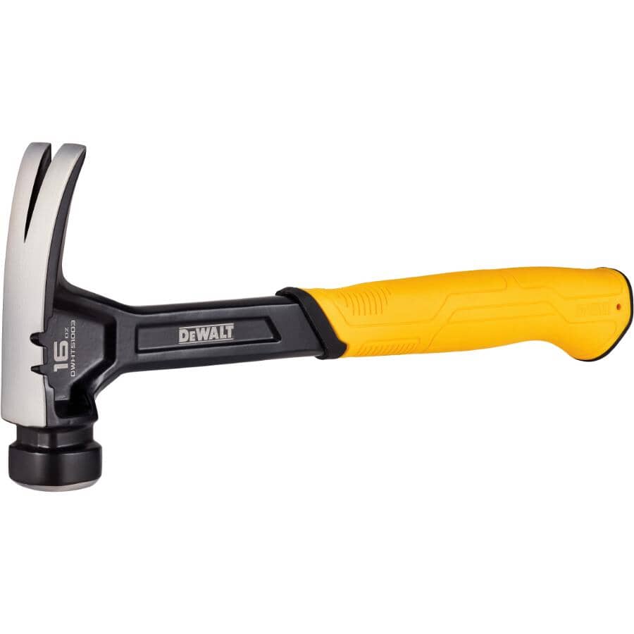 16 oz Steel Rip Claw Hammer - Durable Grip Handle