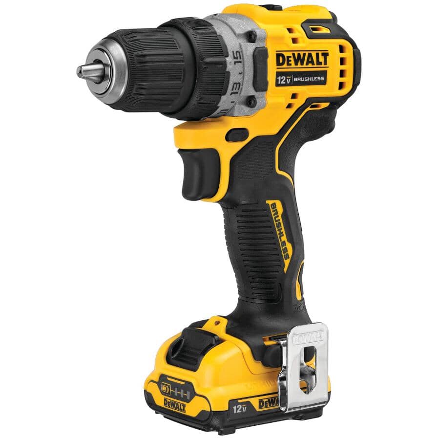 Xtreme 12V Max 3/8" Lithium-ion Cordless Drill Driver Kit - with 2 Batteries, Charger & Tool Bag