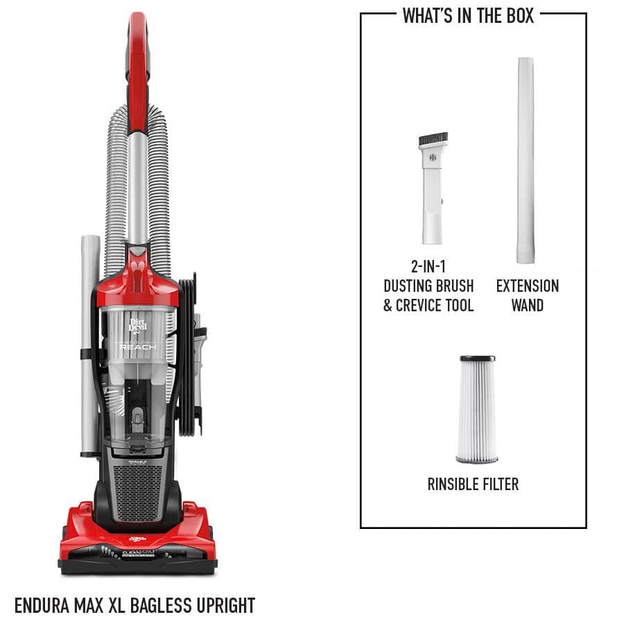 Endura Reach Bagless Upright Vacuum Cleaner