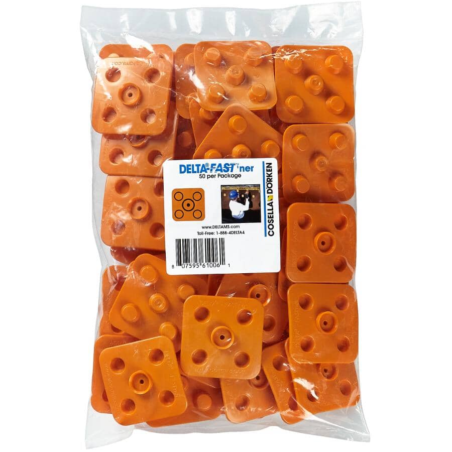 50 Pack Membrane System Fasteners