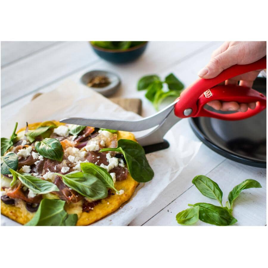 Scizza Pizza Scissors - Red