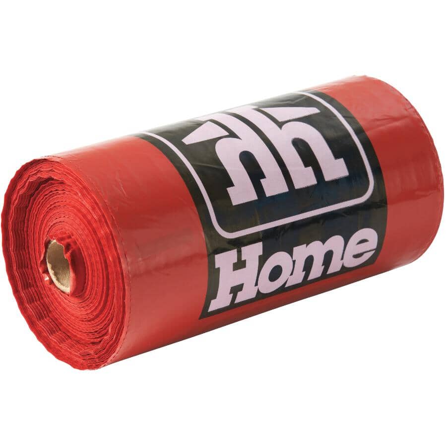 12" Red Flag Poly Roll - covers 1000 sq. ft.