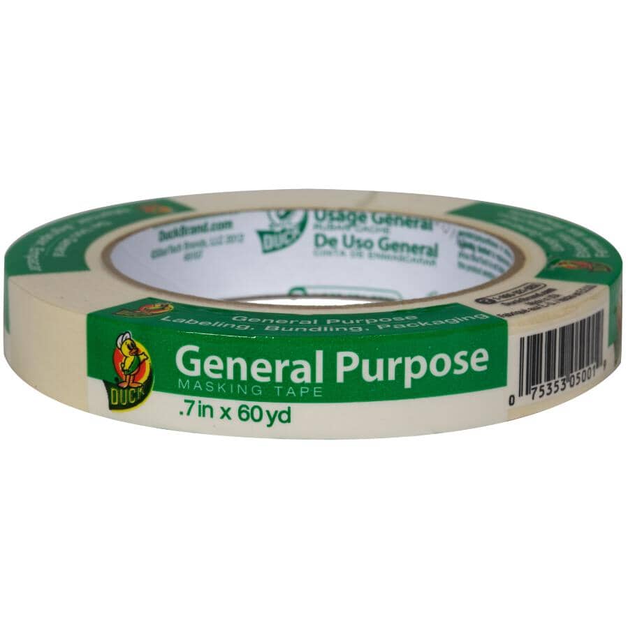General Purpose Masking Tape - 18 mm x 55 m
