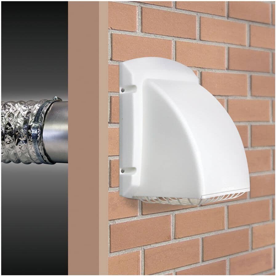 ProMax 4" Vent Hood - White