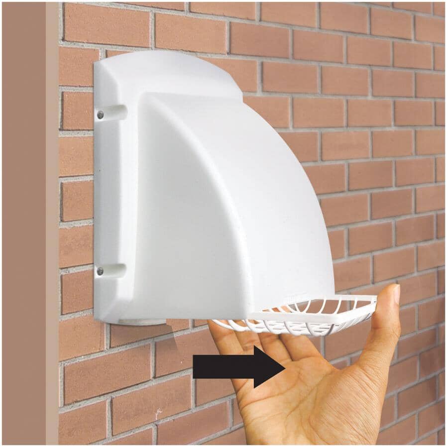 ProMax 4" Vent Hood - White