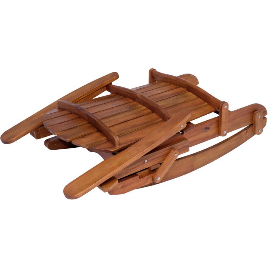 Omaha Wooden Adirondack Rocking Chair