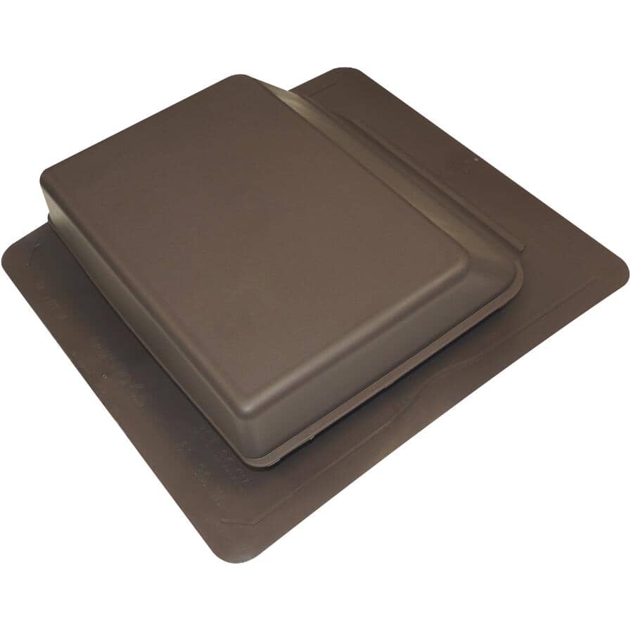 Brown Plastic Slant Back Roof Vent