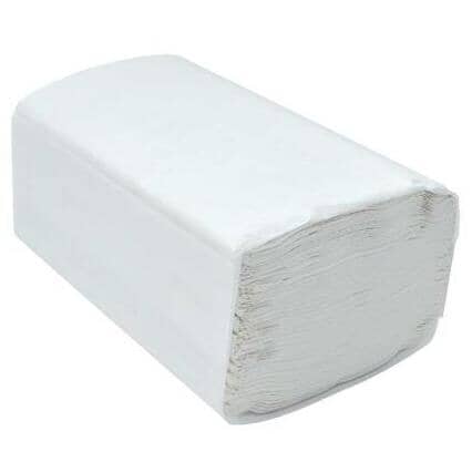 Single Fold Paper Towels - White, 250 Sheets, 16 Packs