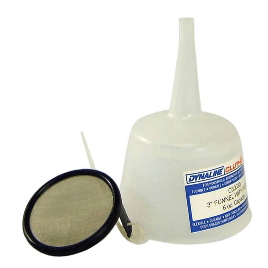 Plastic Funnel - with Filter, 3"