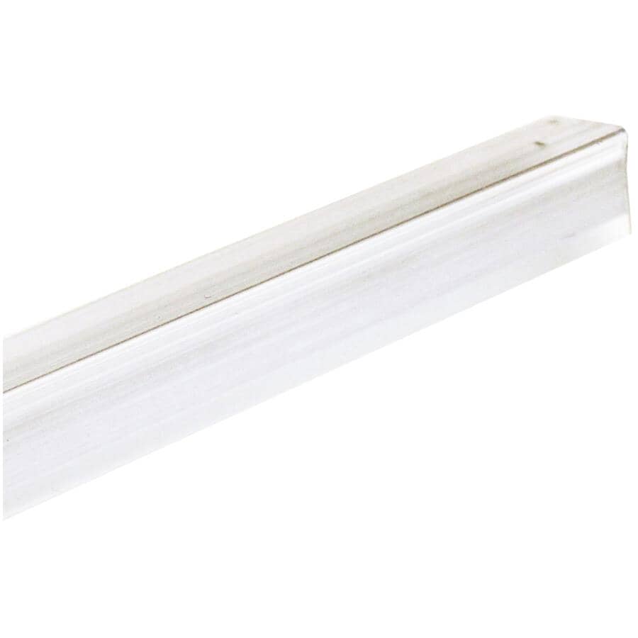 Self Stick PVC Corner Guard - Clear, 1/2" x 8'